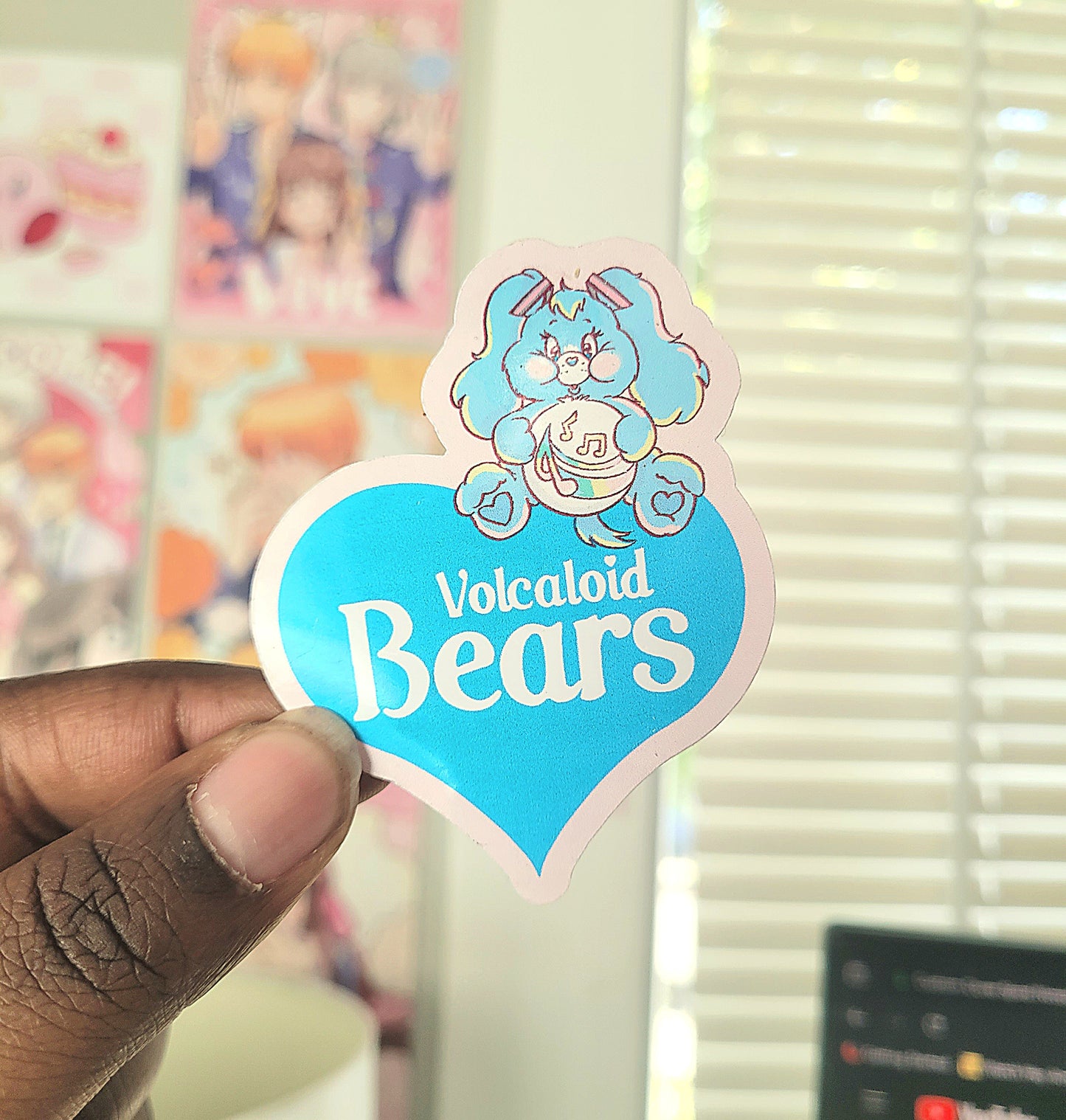 Miku bear sticker