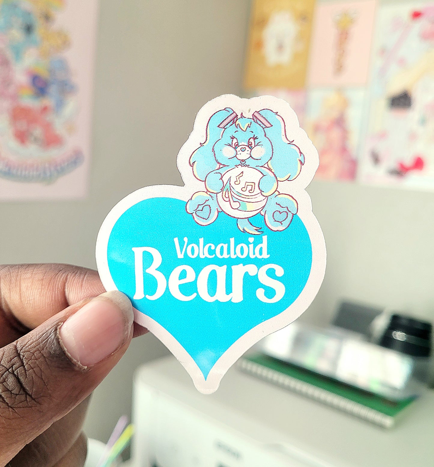 Miku bear sticker