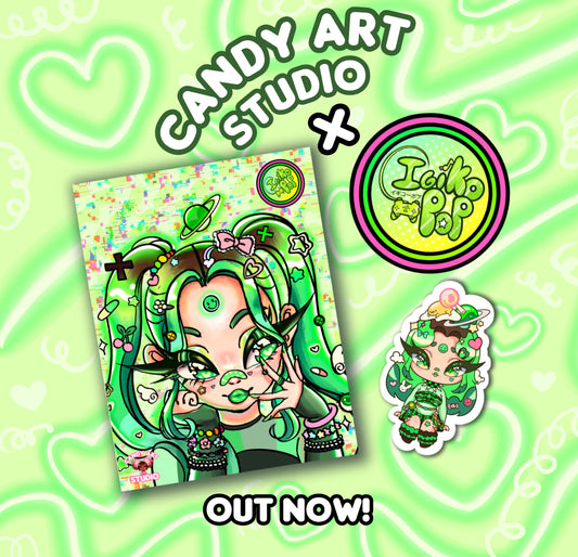 Candy x Igiko pop! Prints & Stickers